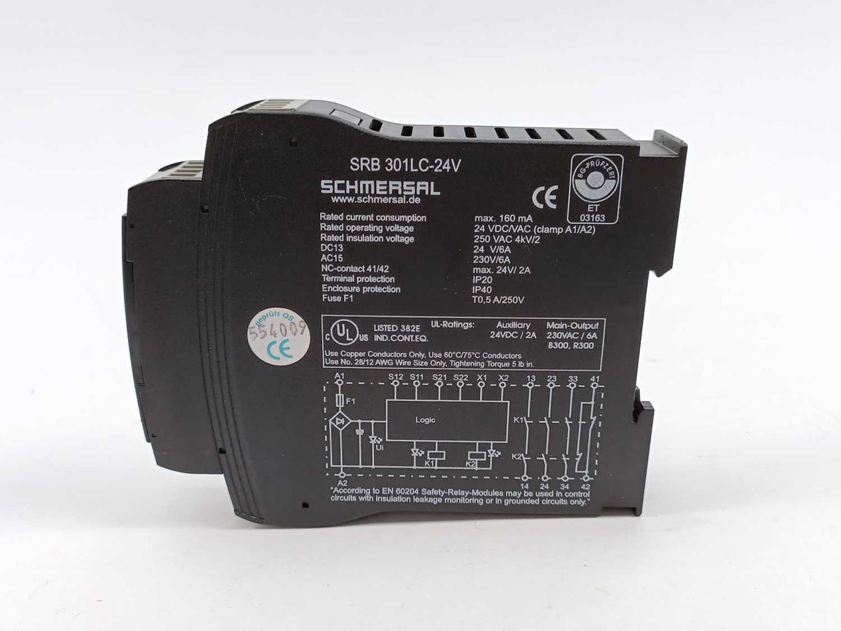 Schmersal SRB 301LC-24V Safety Relay Module