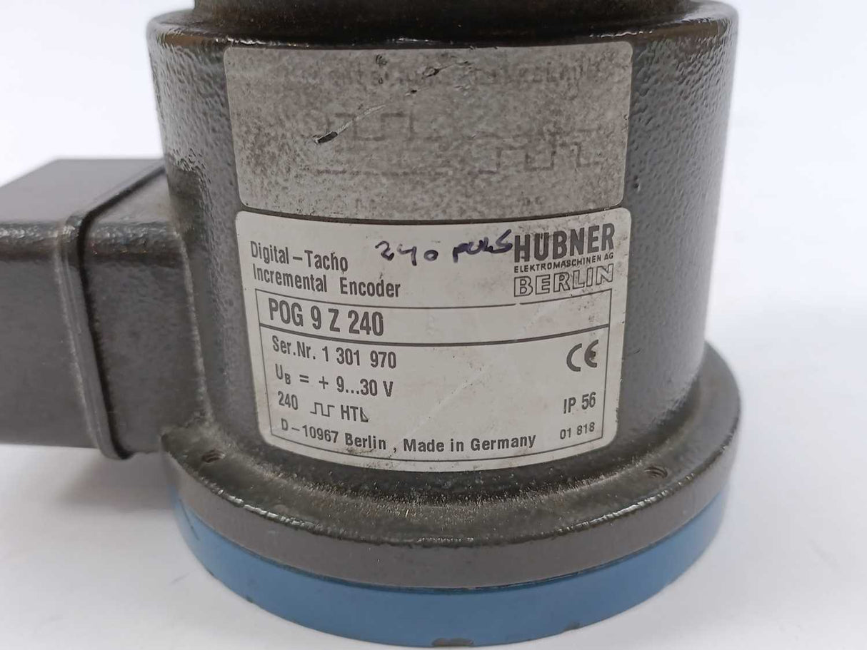 HUBNER POG 9 Z 240 Incremental encoders