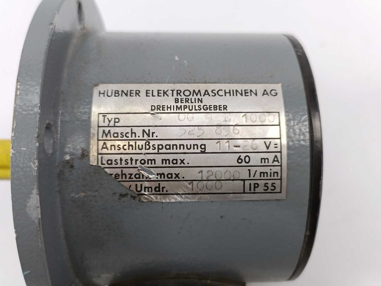 HUBNER OG 9 E 1000 Incremental Encoder