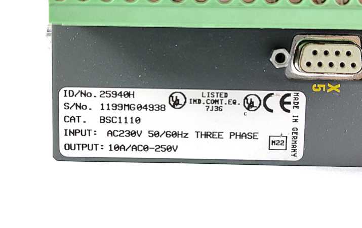 BALDOR BSC1110 25940H AC Servo Drive