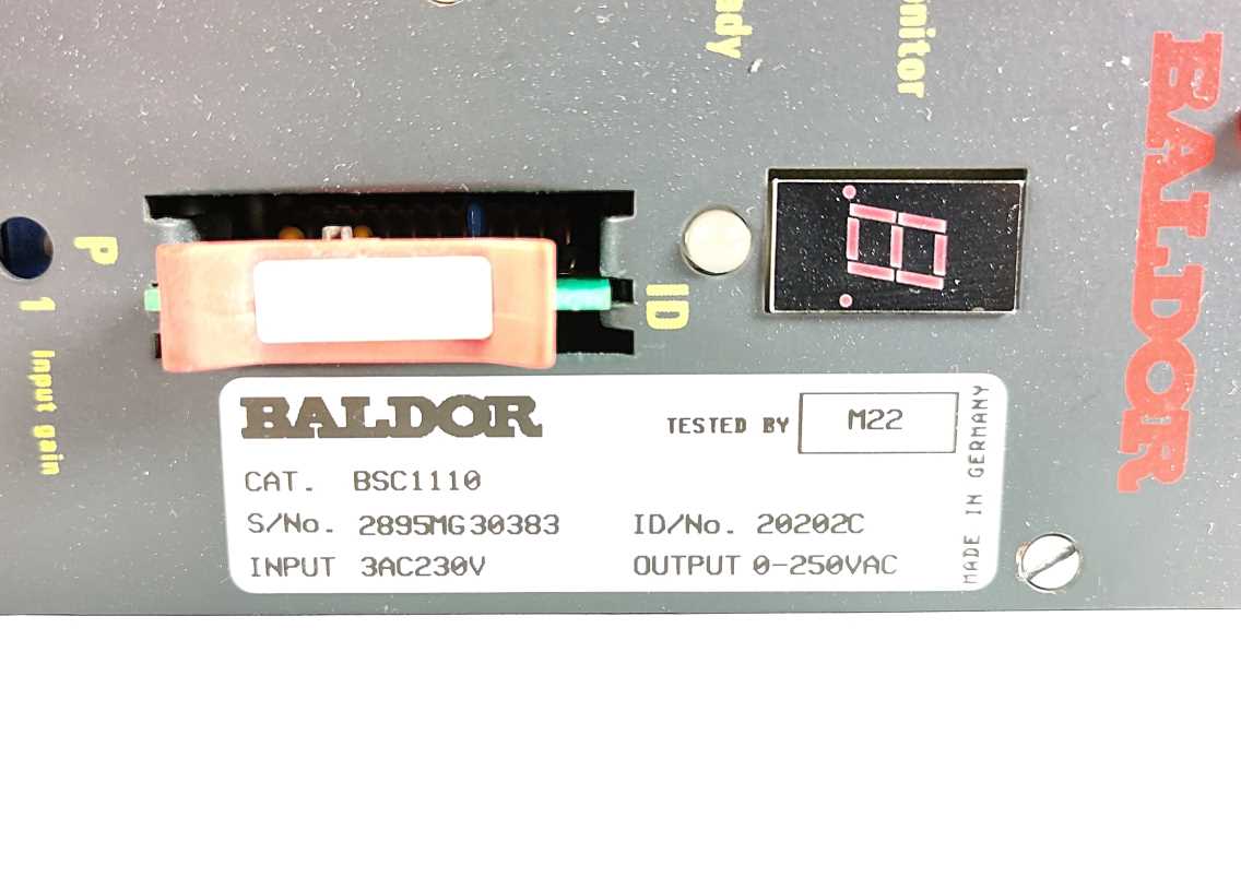 BALDOR BSC1110 AC Servo Drive