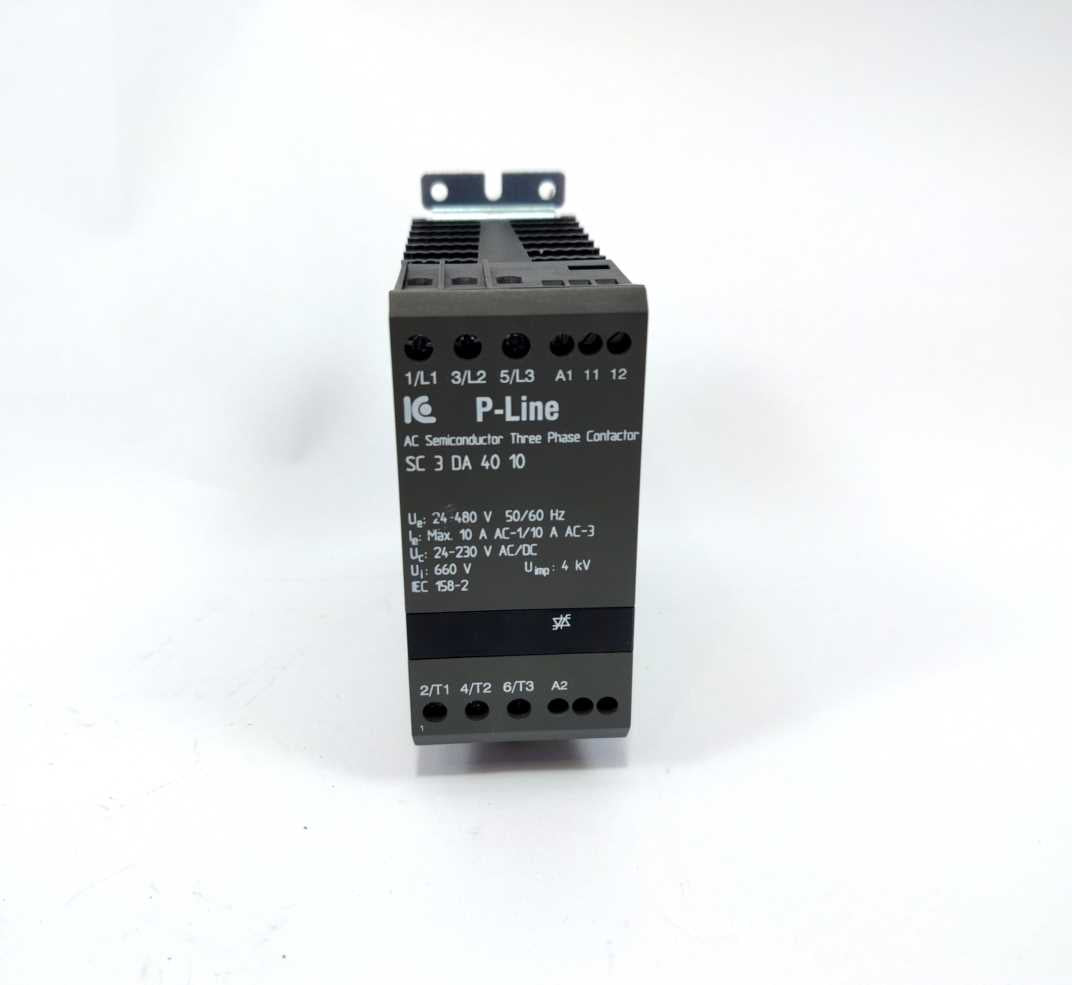 Intercable Danmark / IC Electronic SC3DA4010 AC Semiconductor 3 Phase Contactor