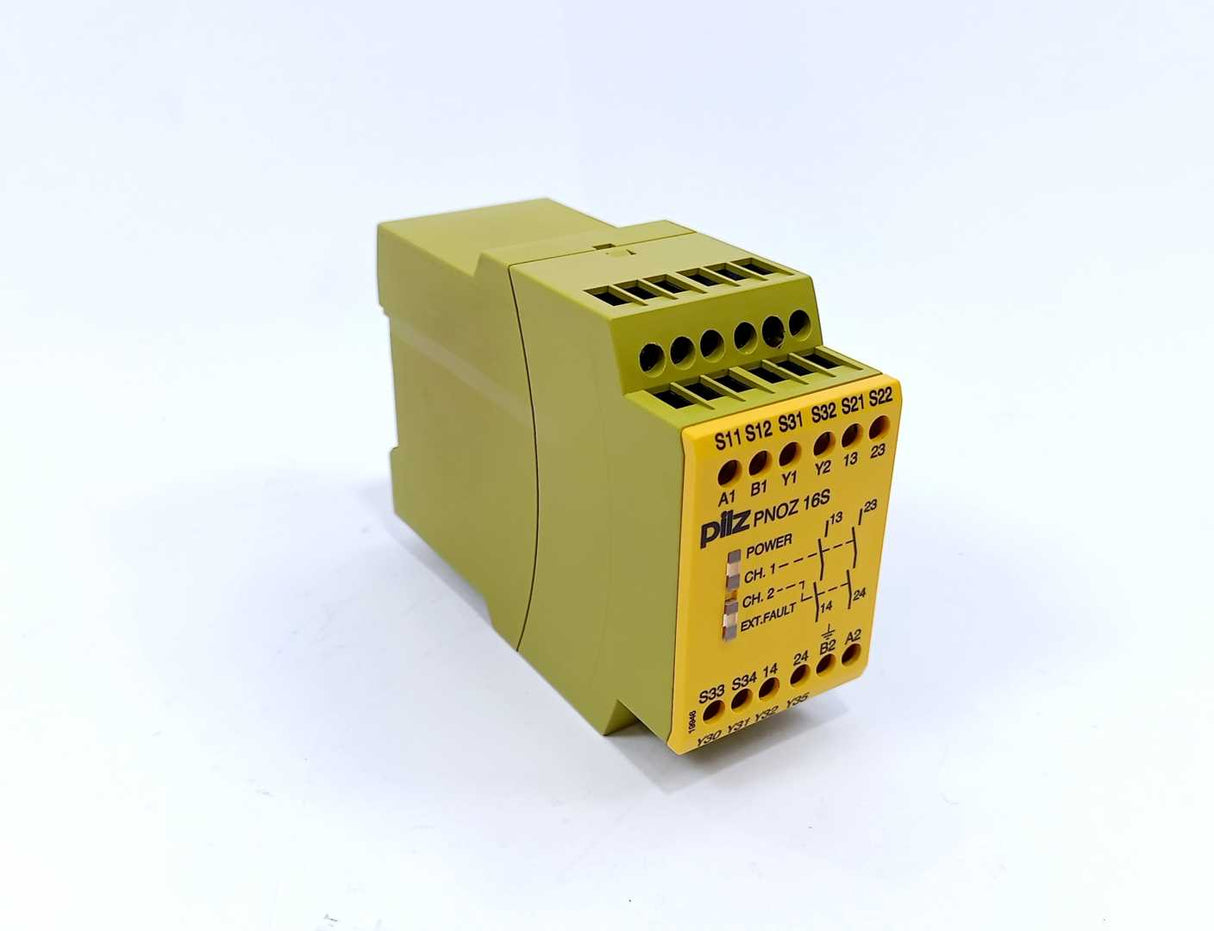 Pilz 774076 PNOZ 16S 230VAC 24VDC 2n/o 2so Safety Relay