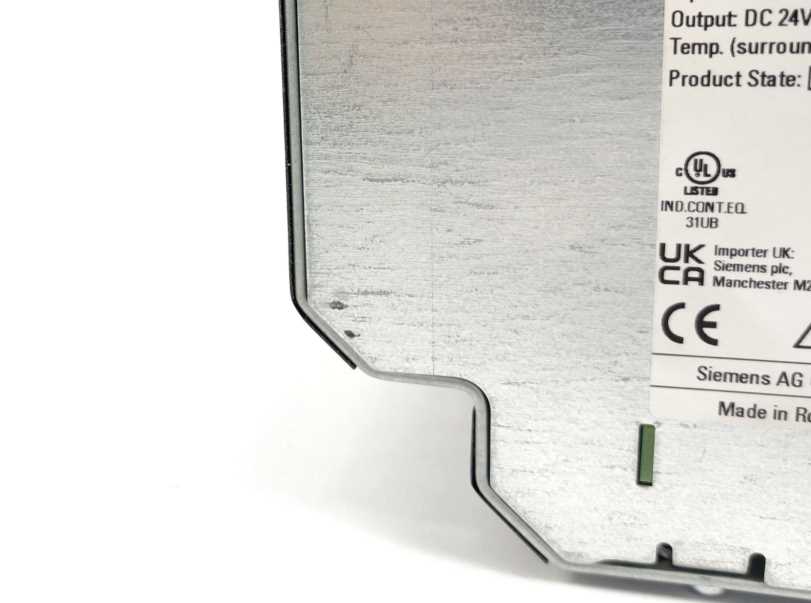 Siemens 6EP1436-3BA00 24VDC 20A stabilized power supply