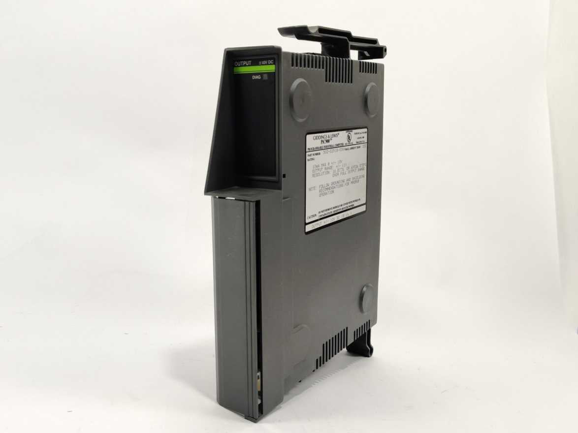 GIDDINGS & LEWIS 502-03518 -00R4 PiC900- Output ±10V DC Module, 8 ch