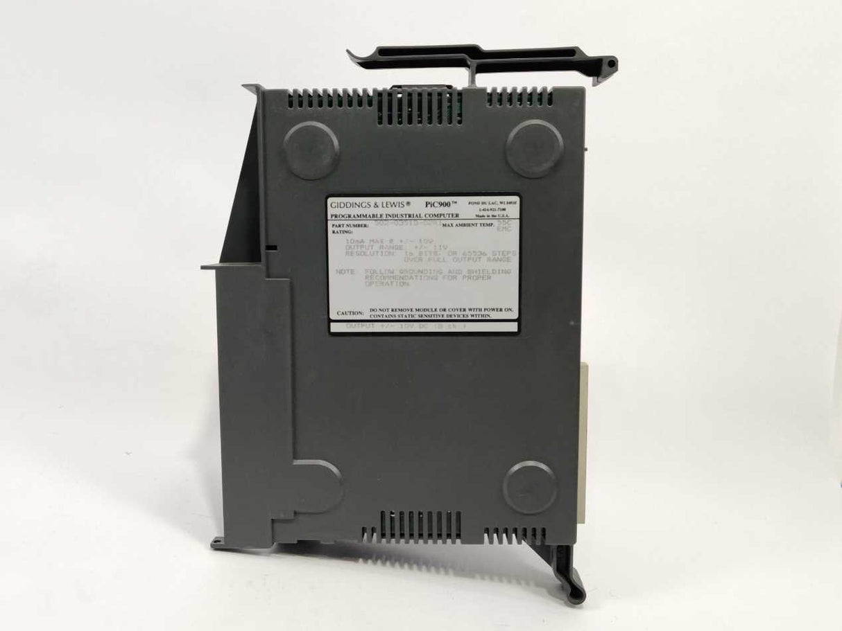 GIDDINGS & LEWIS 502-03518 -02R1 PiC900 - Output ±10V DC Module, 8 ch
