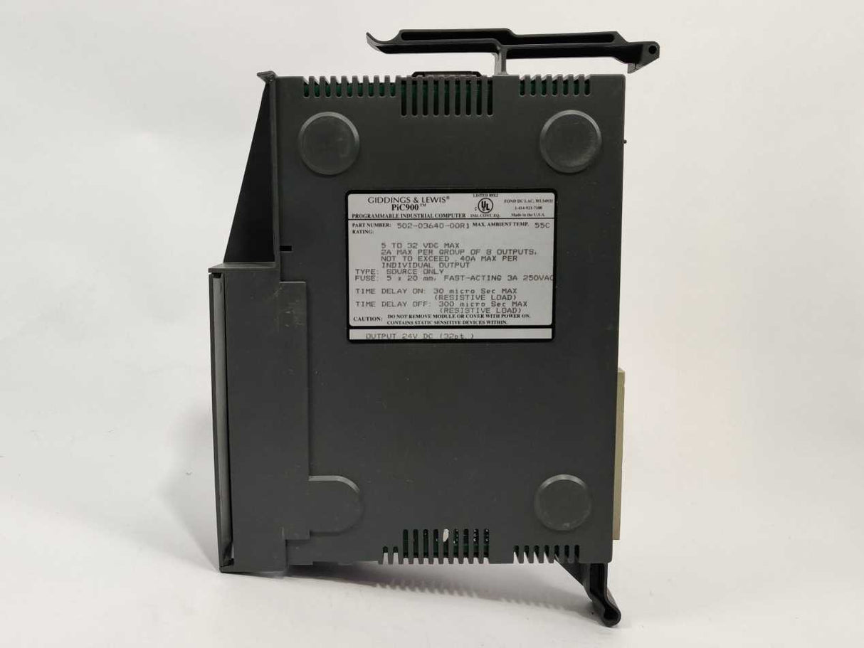 GIDDINGS & LEWIS 502-03640-00R1 PiC900, OUTPUT 24V DC