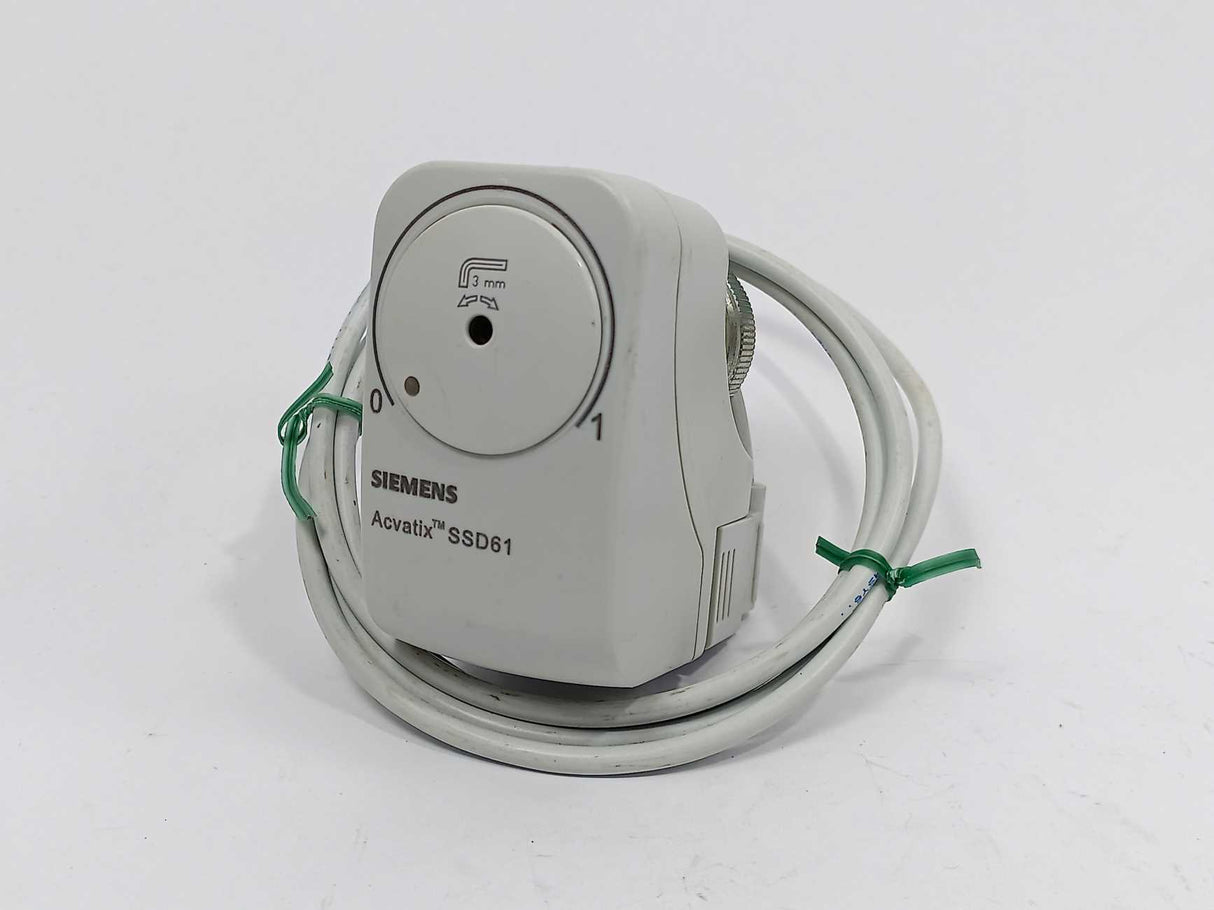 Siemens SSD61 Acvatix Electromotoric actuator 121101J