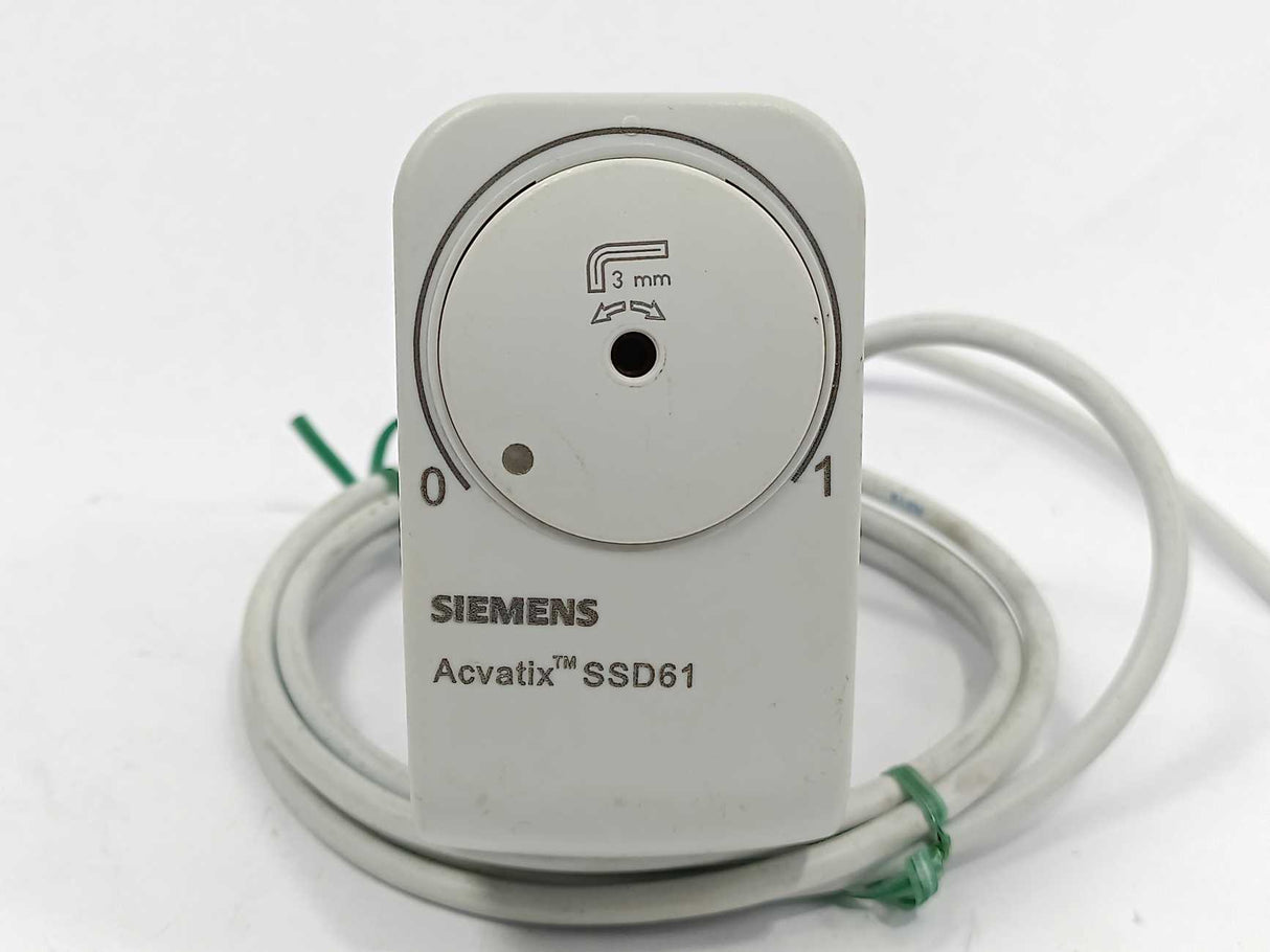 Siemens SSD61 Acvatix Electromotoric actuator 121101J