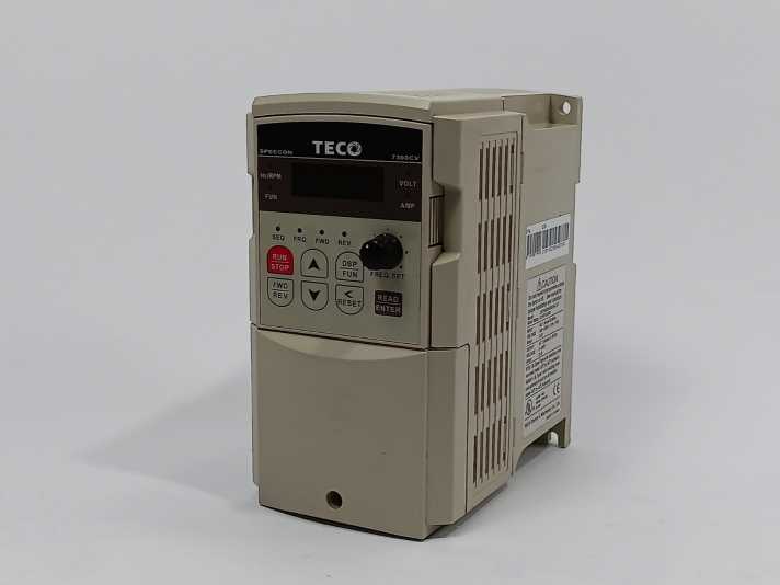 Teco Electric & Machinery JNTHBCBAR500AC-UF Inverter 7300CV 0,4kW