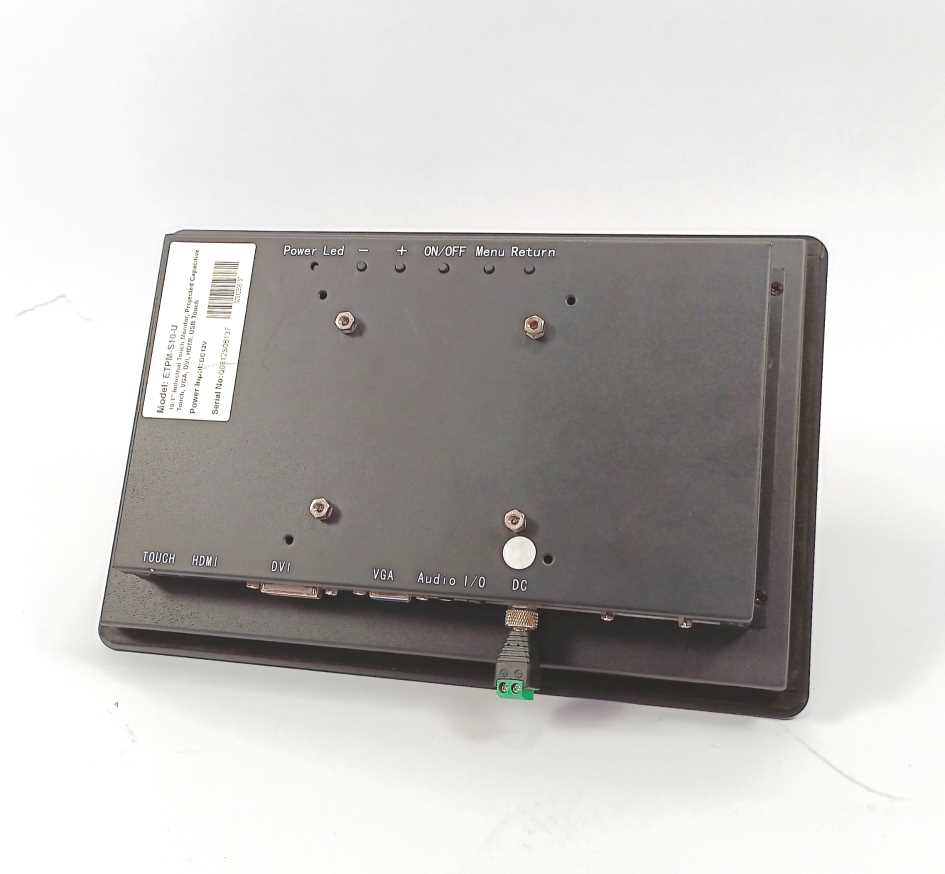 Touch window ETPM-S10-U Industrial Touch Screen Monitor