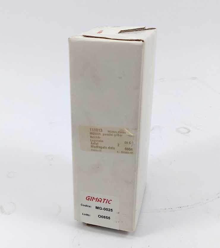 GIMATIC MG-0025 Parallel self-centring pneumatic gripper