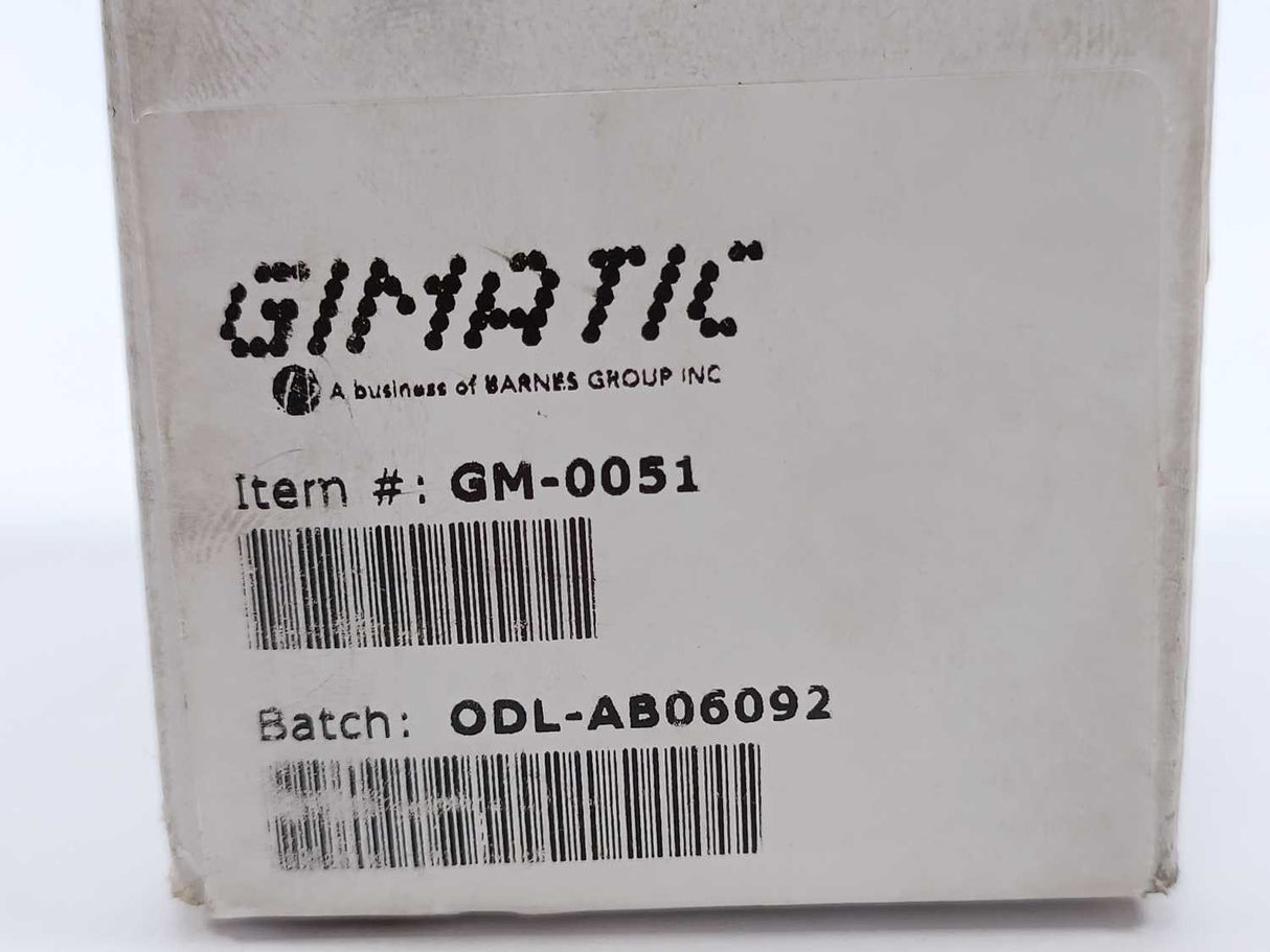 GIMATIC GM-0051 Parallel self-centring pneumatic gripper, 2/8 bar