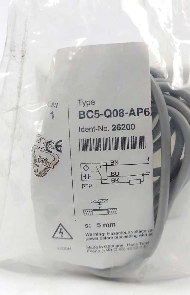 Turck BC5-Q08-AP6X2 Capacitive Sensor