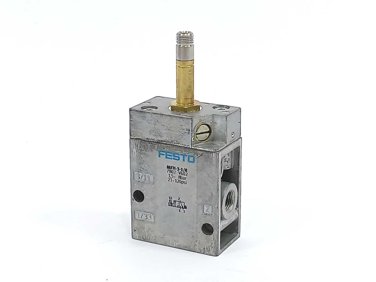 Festo 7802 MFH-3-1/8 Solenoid Valve