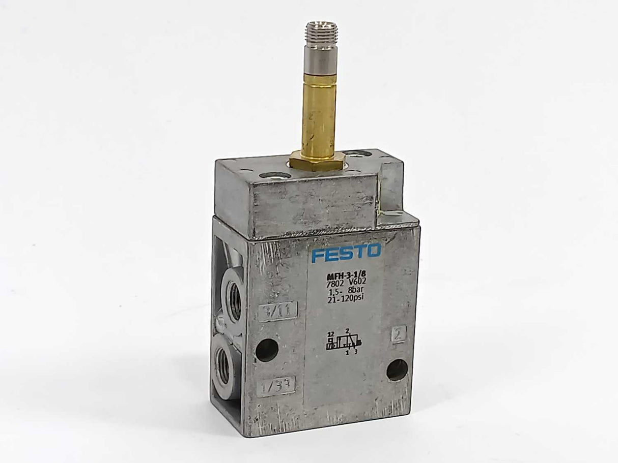 Festo 7802 MFH-3-1/8 Solenoid Valve