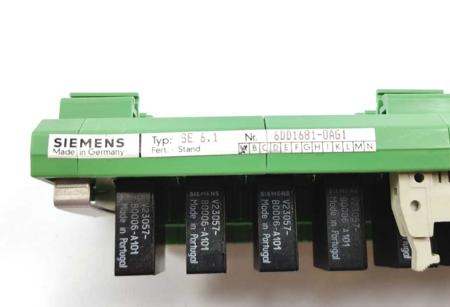 Siemens 6DD1681-0AG1 SIMADYN D Interface Module SE6.1