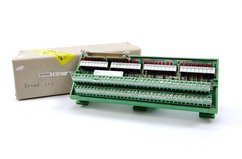Siemens 6DD1681-0AD1 SE3.1, Interface Module