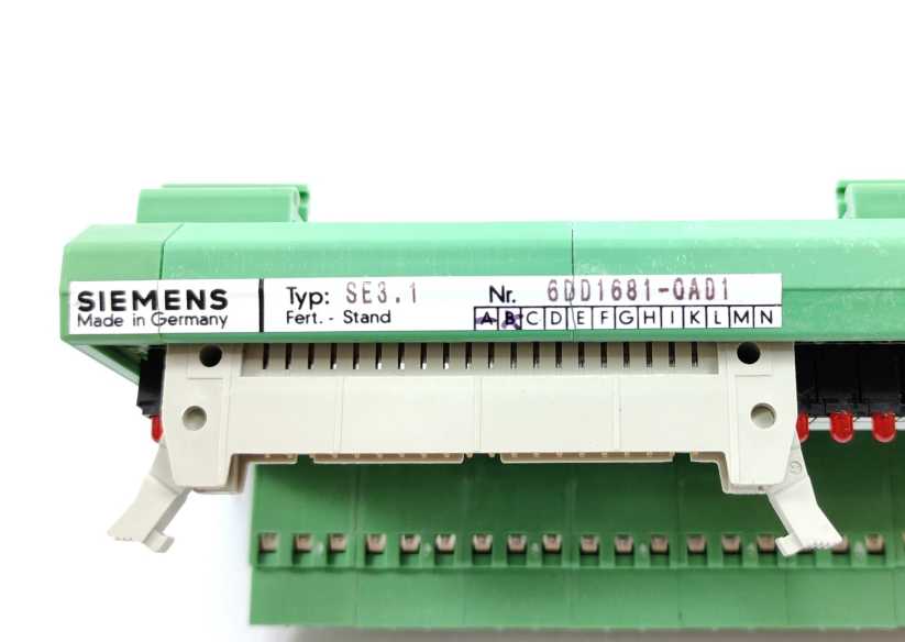 Siemens 6DD1681-0AD1 SE3.1, Interface Module