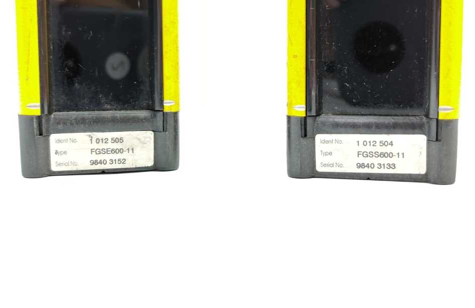SICK 1012504 FGSS600-11 & 1012505 FGSE600-11