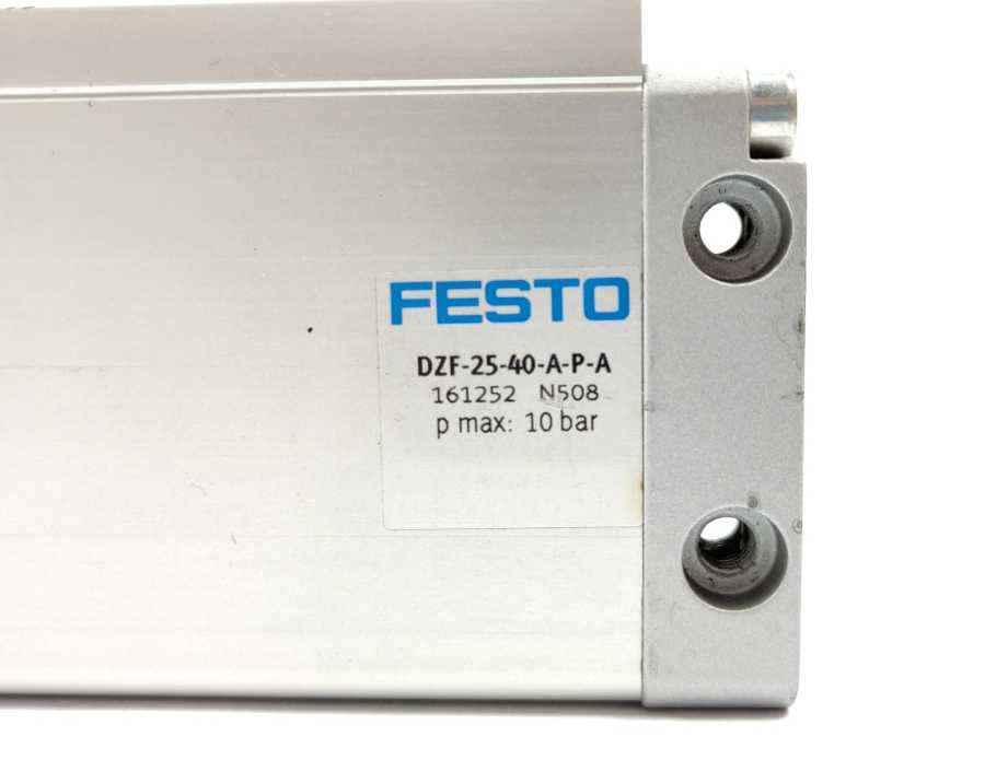 Festo 161252 Flat Cylinder DZF-25-40-A-P-A