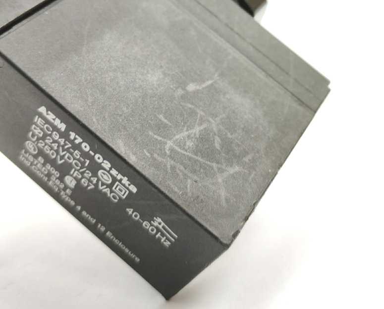 Schmersal 101141020 AZM 170-02ZRKA, 24VAC/DC SAFETY INTERLOCK SWITCH