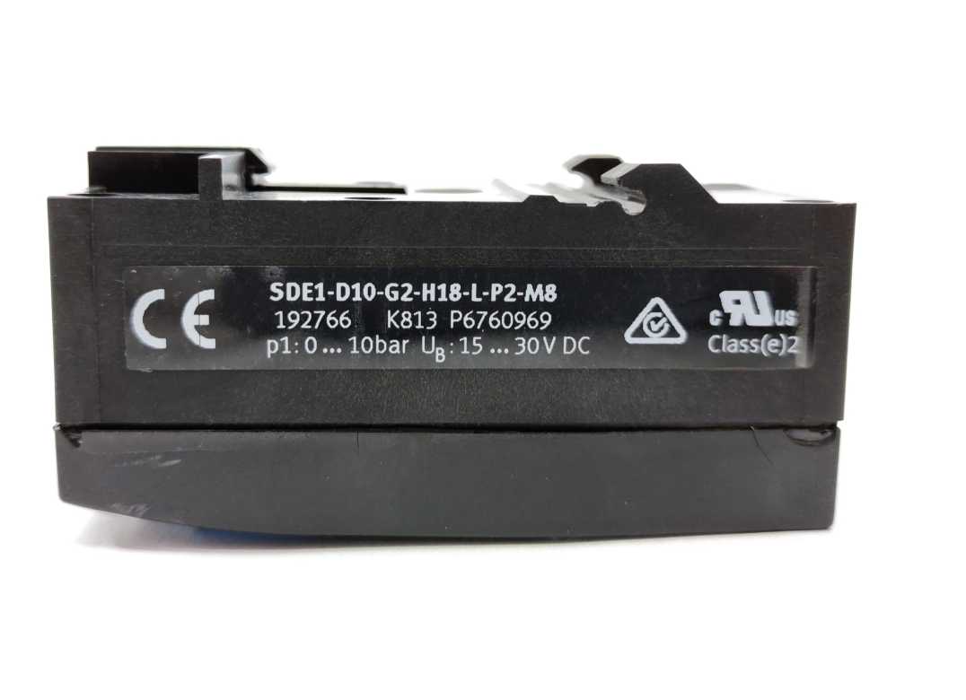 Festo 192766 SDE1-D10-G2-H18-L-P2-M8 Pressure Sensor