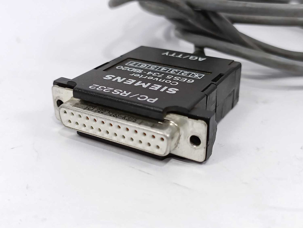 Siemens 6ES5 734-1BD20 SIMATIC S5, Plug-in Cable PC/RS232