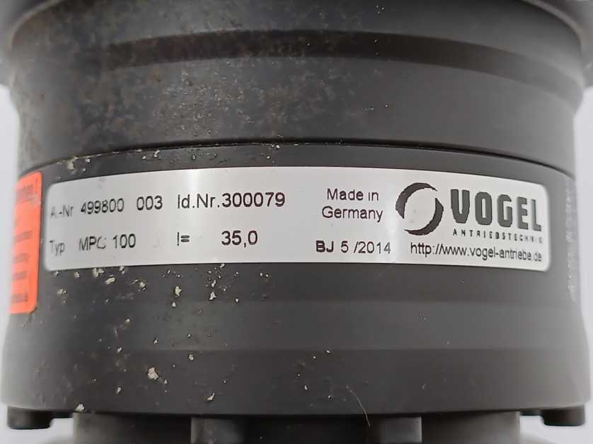 Vogel 300079 MPG 100 Servo Gearbox i=35