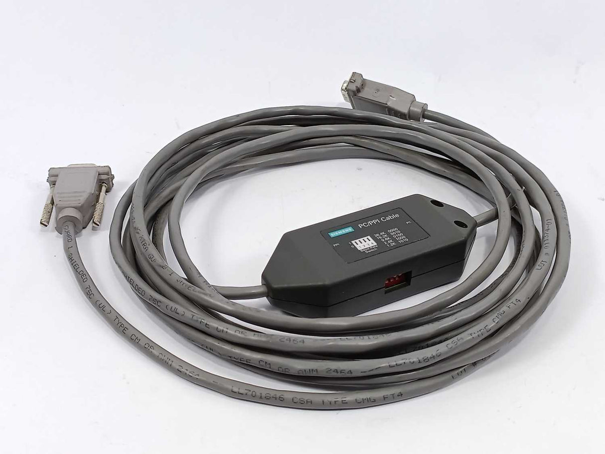 Siemens 6ES7 901-3BF00-0XA0 PC/PPI Programming Cable
