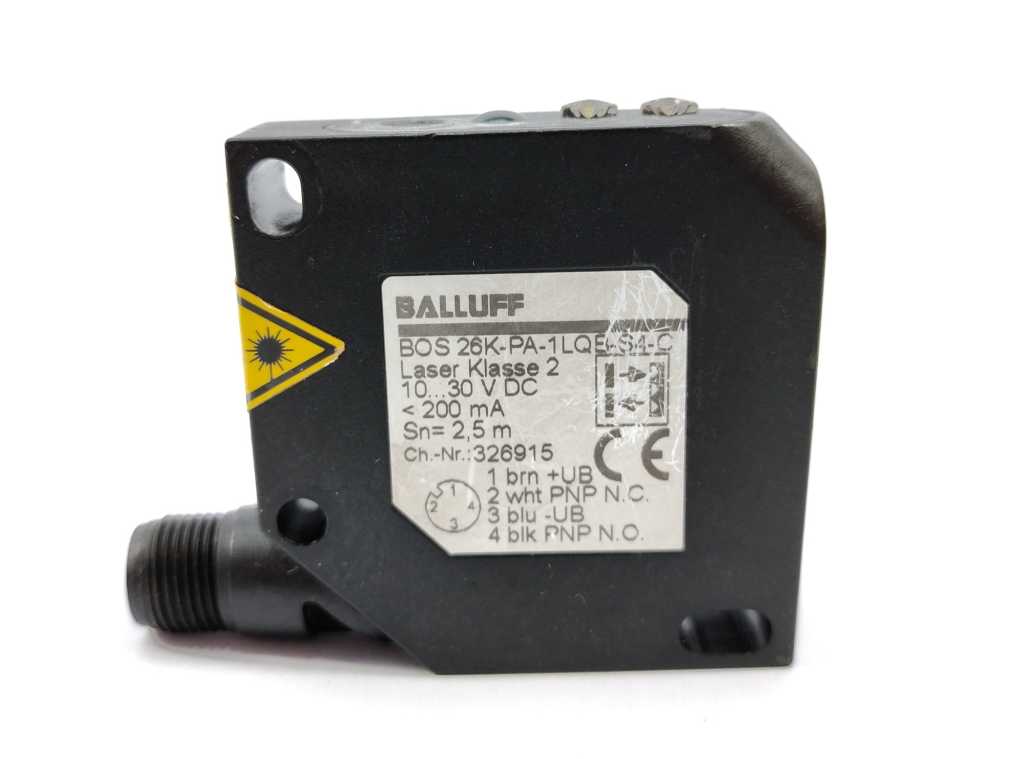 BALLUFF BOS 26K-PA-1LQB-S4-C Photoelectric Sensor Retro-Reflective