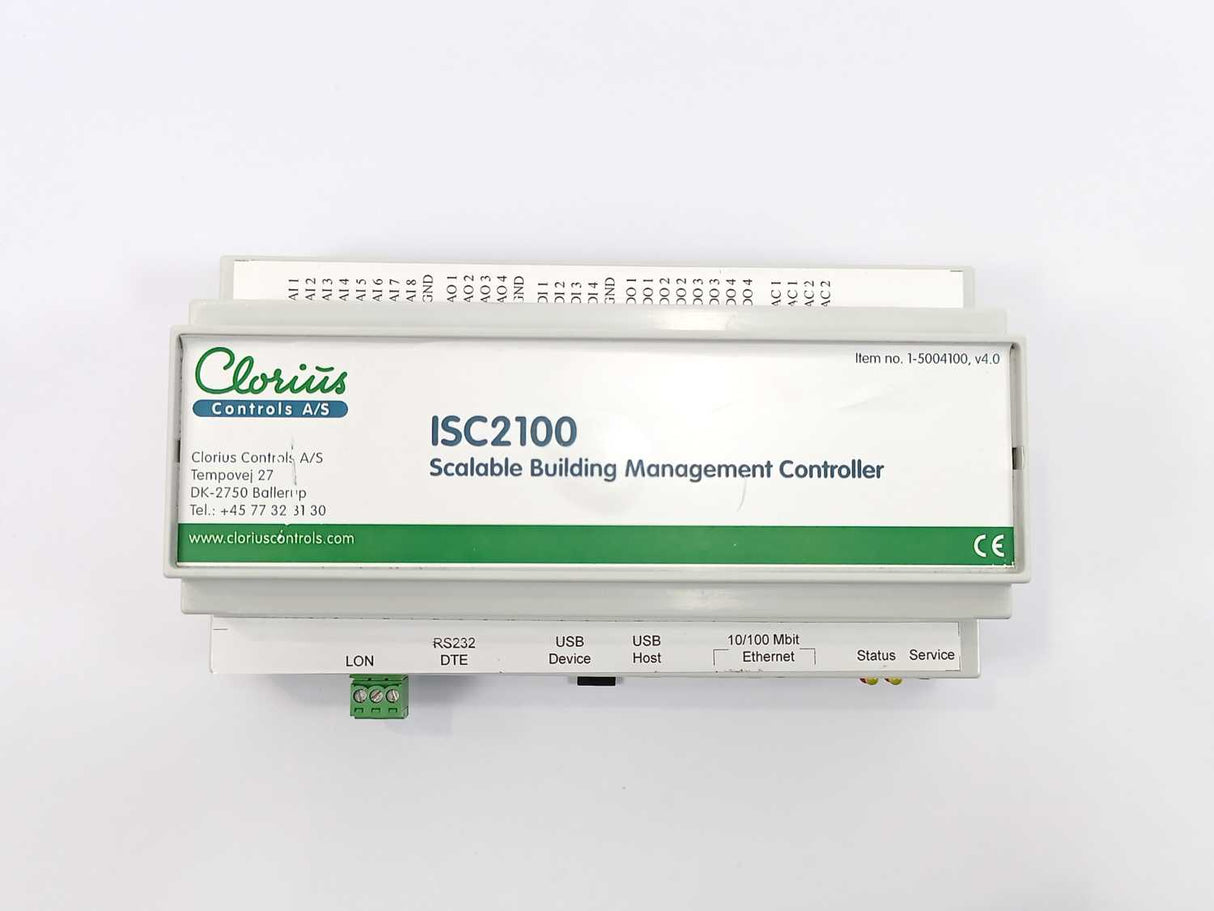 Clorius Controls ISC2100 Ver. 4.0 Scalable Building Management Controller