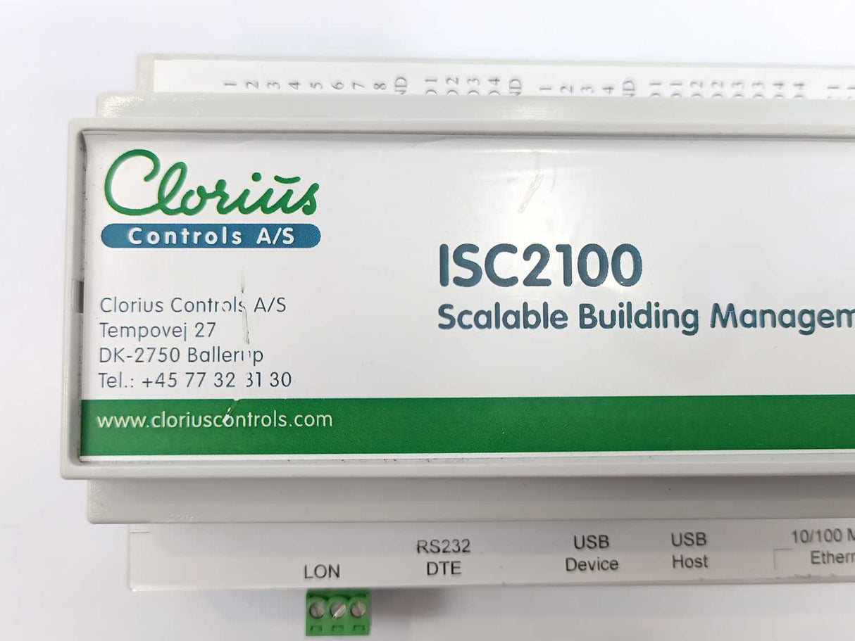 Clorius Controls ISC2100 Ver. 4.0 Scalable Building Management Controller