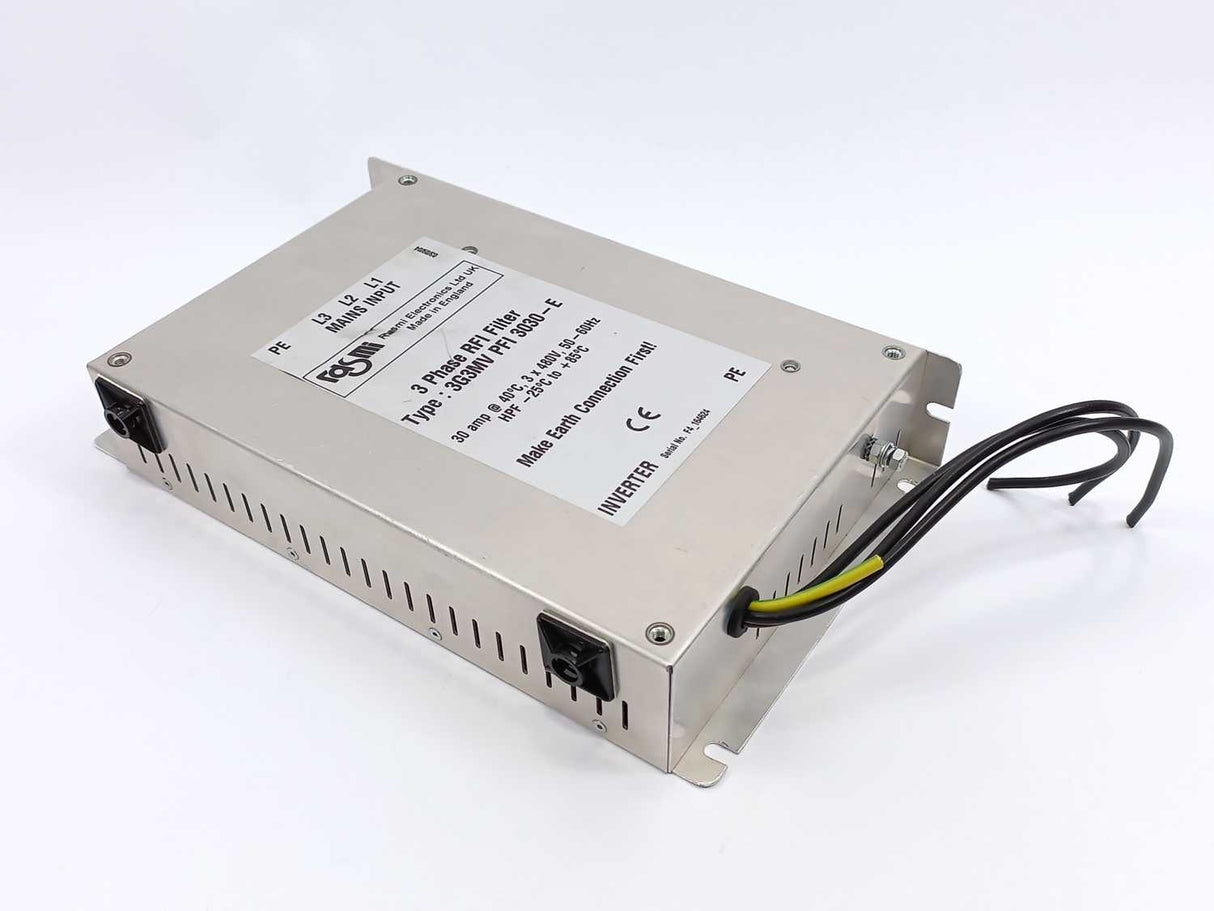 RASMI ELECTRONICS LTD 3G3MVPFI3030-E 3 Phase RFI Filter. Rated Current : 30A