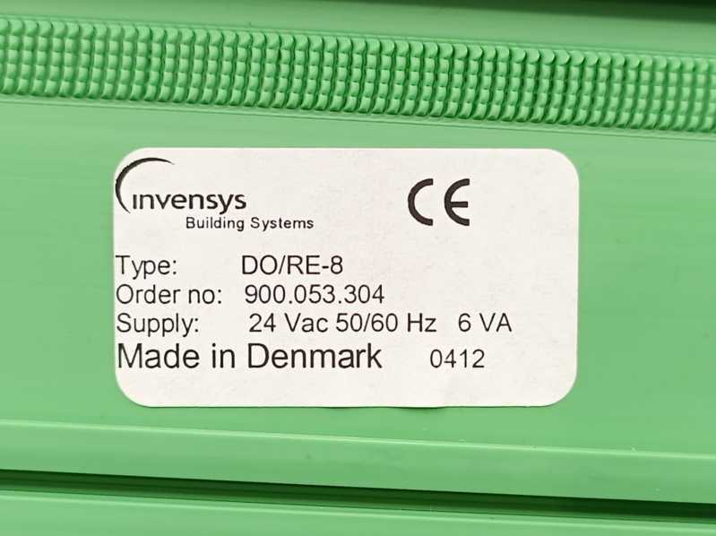 invensys 900.053.304 DO/RE-8 Modul