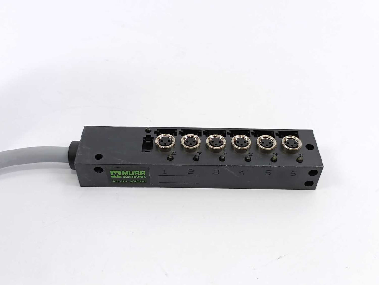 MURR Elektronik 3827242 EOL - PASSIVE-DI0° SMALL,6XM8,3POL,PRE-WIRED CABLE