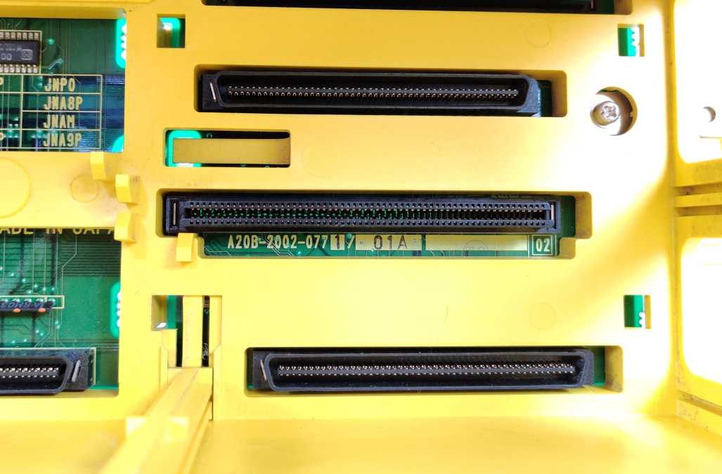 FANUC LTD A05B-2400-C060 2-Slot Backplane Case w/Fan Unit. W: A350-2002-T776/02