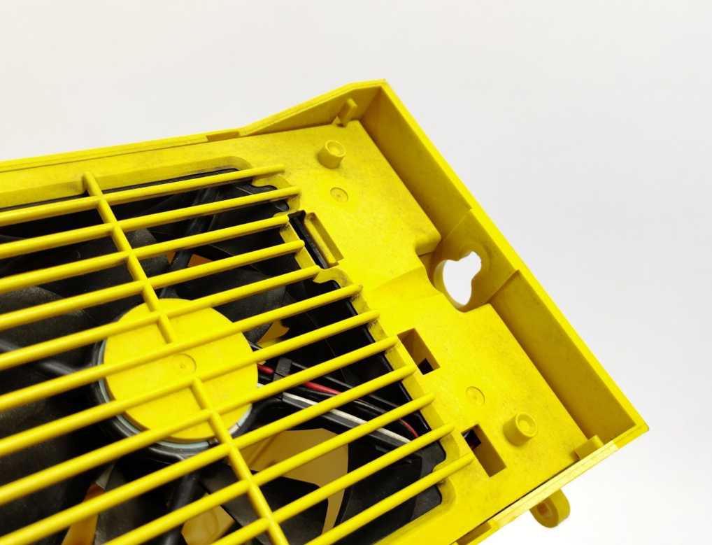 FANUC LTD A05B-2400-C060 2-Slot Backplane Case w/Fan Unit. W: A350-2002-T776/02