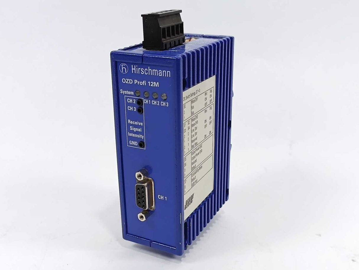 Hirschmann OZD PROFI 12M P12 Fiberoptic Module Profibus