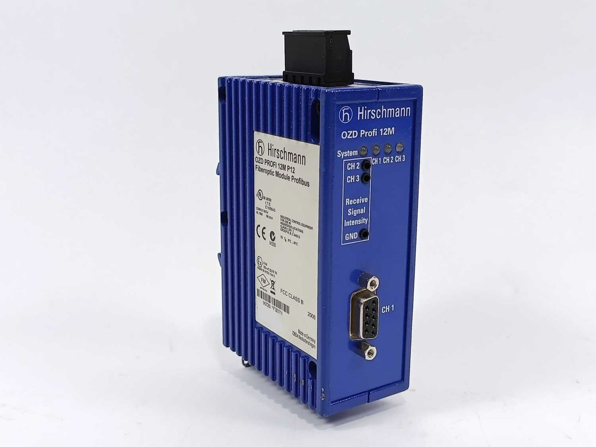 Hirschmann OZD PROFI 12M P12 Fiberoptic Module Profibus