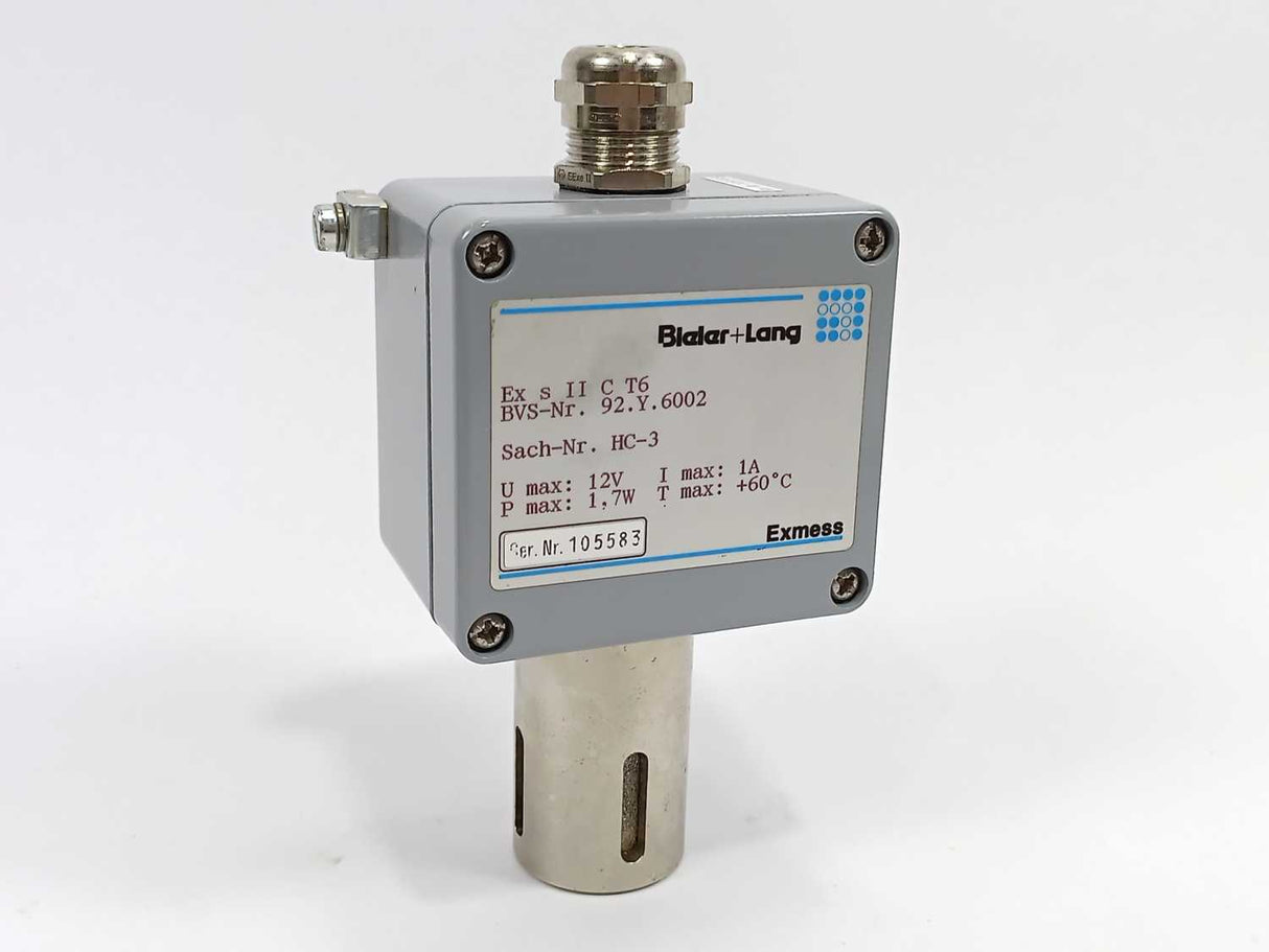Bieler+Lang HC-3 92.Y.6002 Gas Monitor