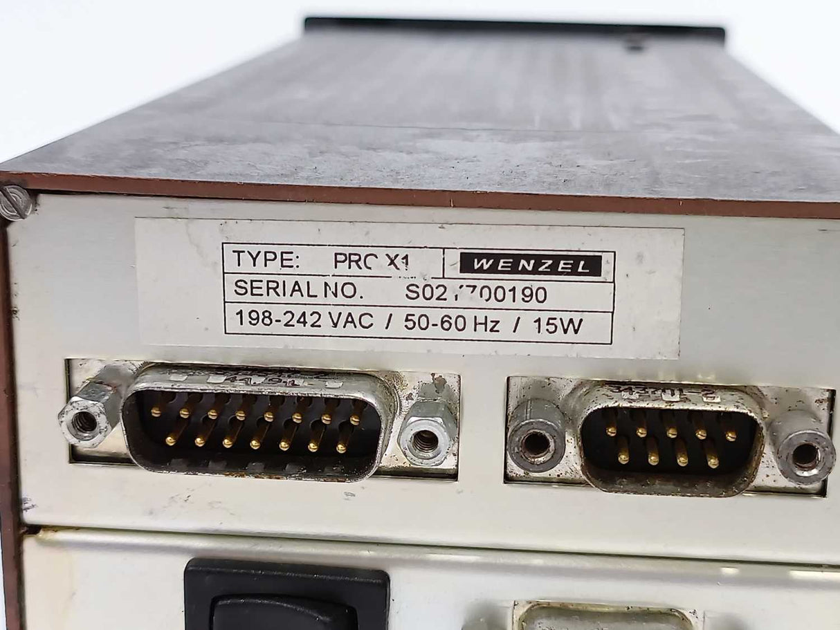 WENZEL PRC X1 Pressure Controller