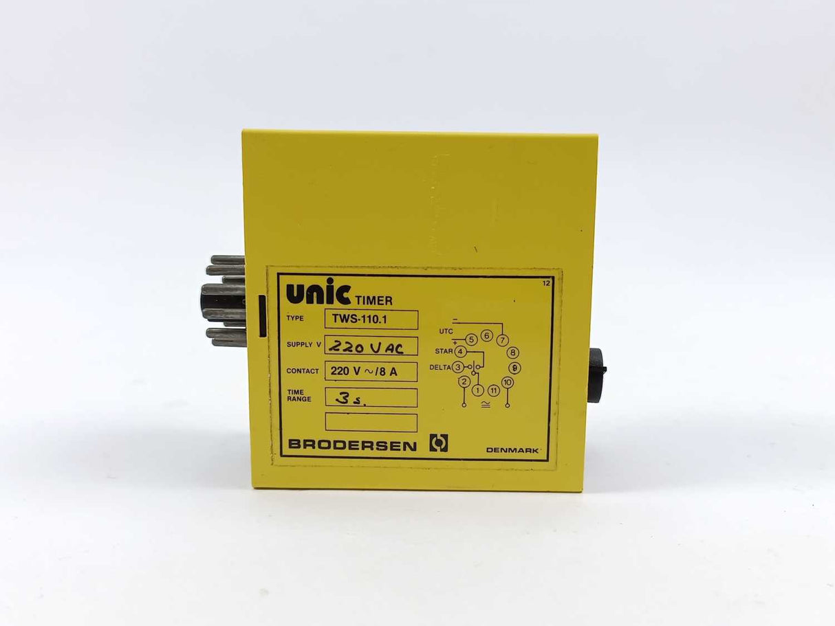 BRODERSEN TWS-110.1 Start Delay Timer