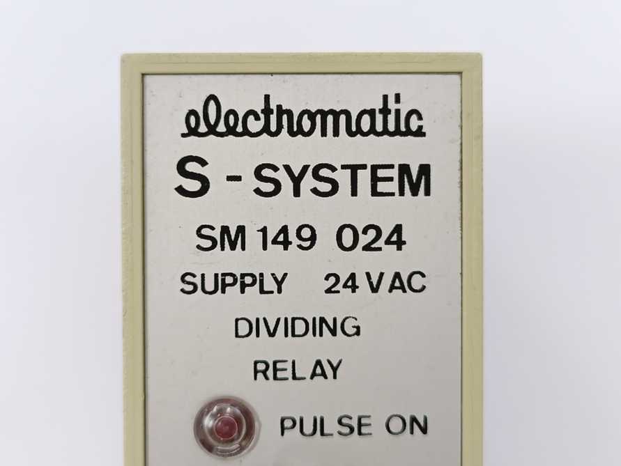 Electromatic SM 149 024 S-System Dividing Relay