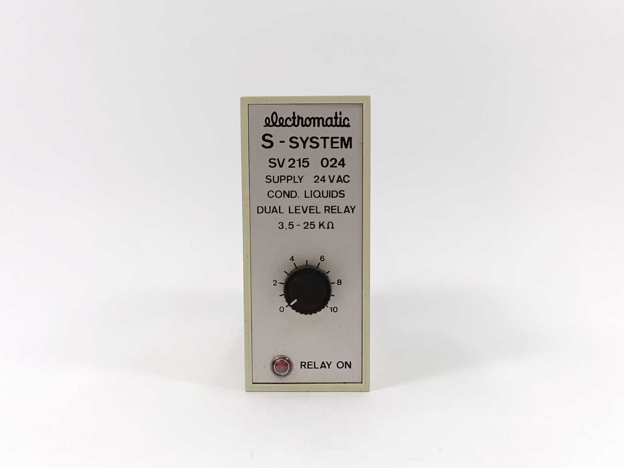 Electromatic SV215024 Dual Level Relay SV 215 024