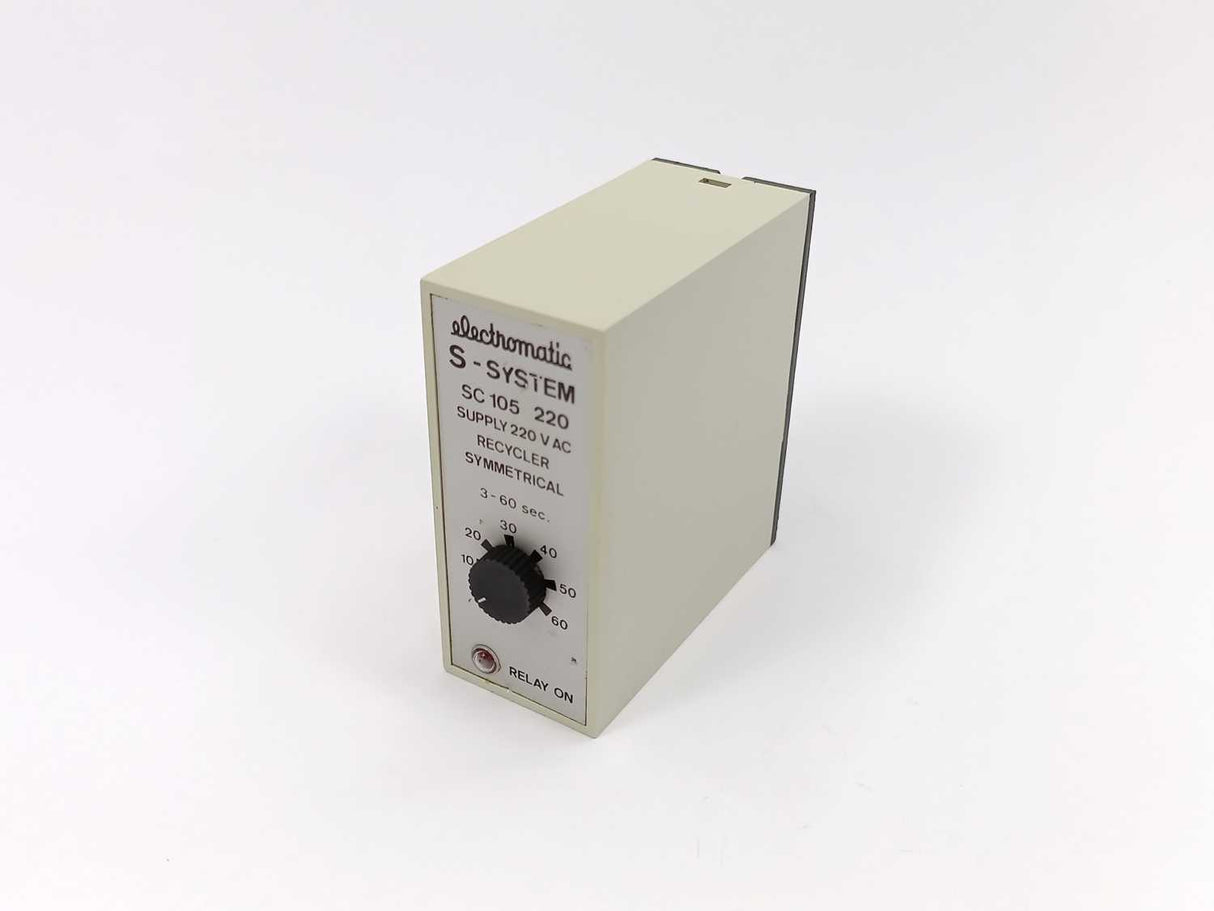 Electromatic SC 105 220 S-System Recycler Symmetrical. 3-60 sec.