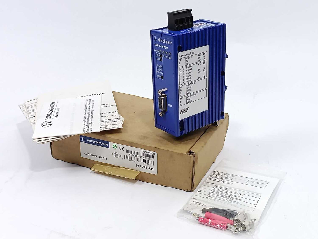 Hirschmann OZD PROFI 12M P11 Fiberoptic Module Profibus