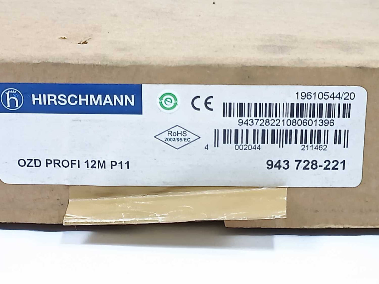 Hirschmann OZD PROFI 12M P11 Fiberoptic Module Profibus