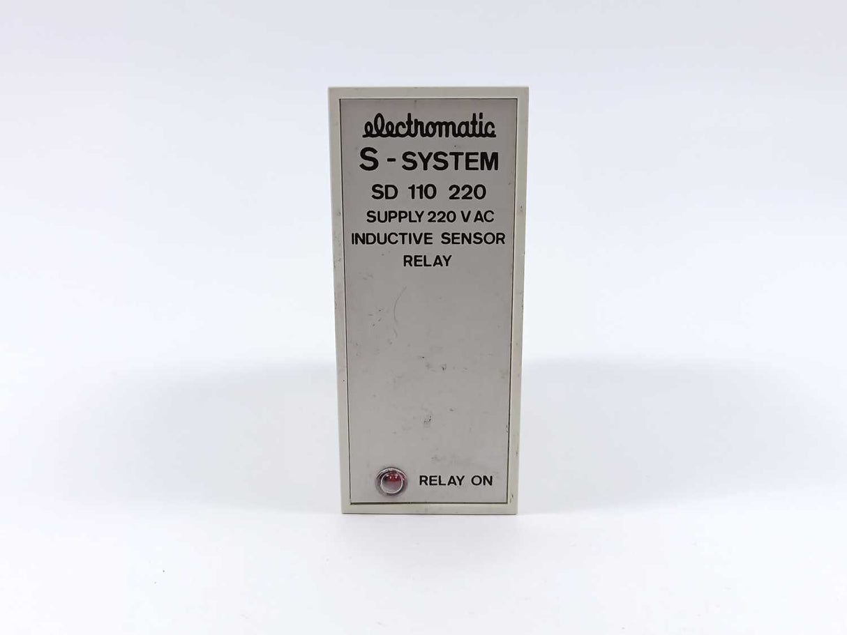 Electromatic SD110 220 Inductive Sensor Relay