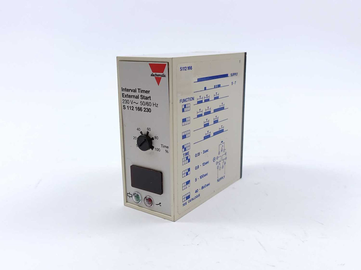 Carlo Gavazzi S 112 166 230 Interval Timer External Start